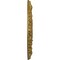 Ekena Millwork Rose Ceiling Medallion (Fits Canopies up to 7 1/4"), Hand-Painted Gold, 18"OD x 3 1/2"ID x 1 1/2"P CM18ROGLS - alternate 4